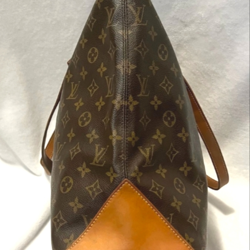 💥 Louis Vuitton Monogram Cabas Mezzo Tote Shoulder Bag Purse Pre-owned - Picture 8 of 16